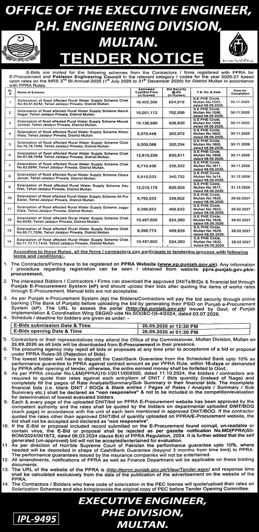 Tender Document