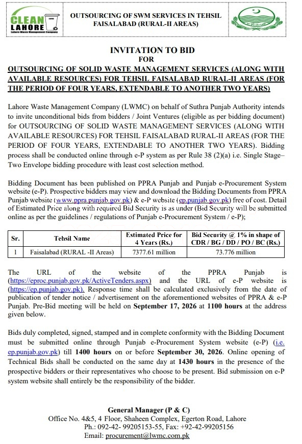 Tender Document