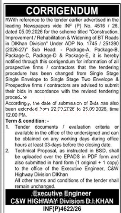 Tender Document