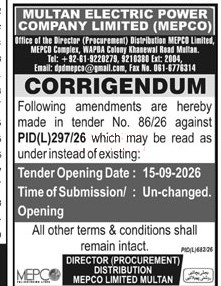 Tender Document