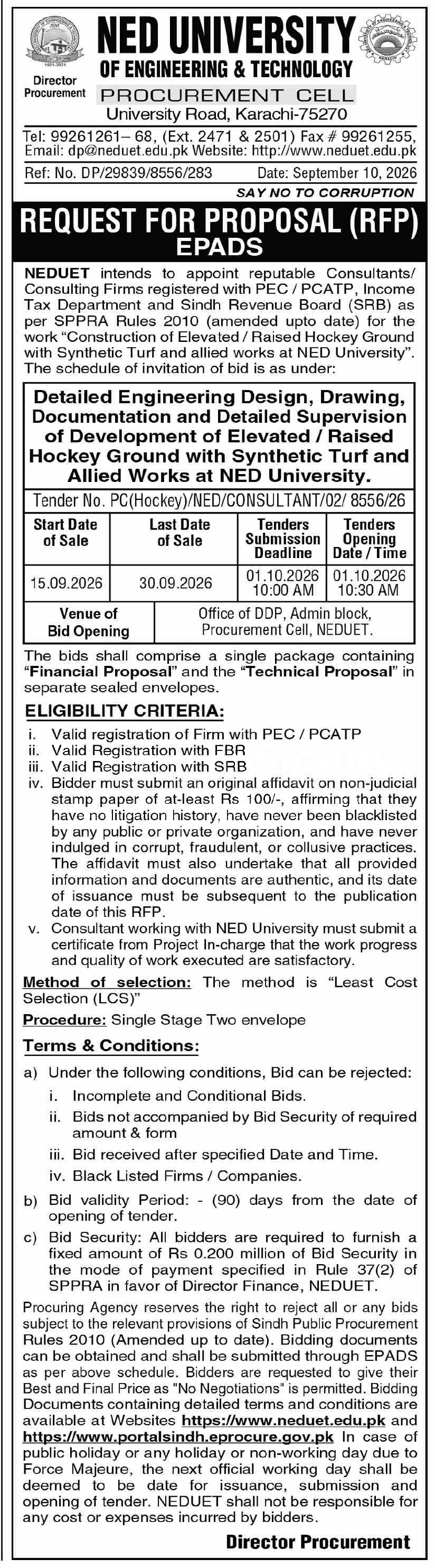 Tender Document