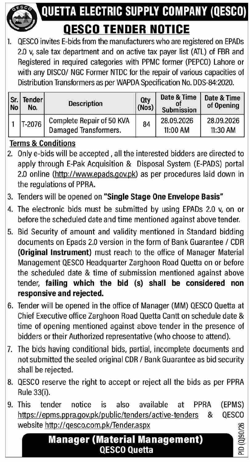 Tender Document