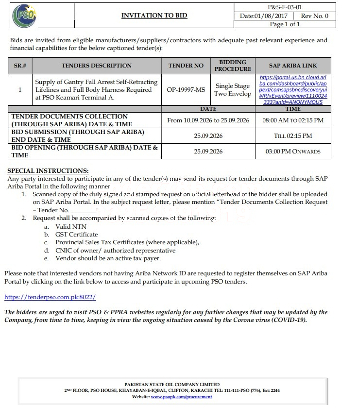 Tender Document