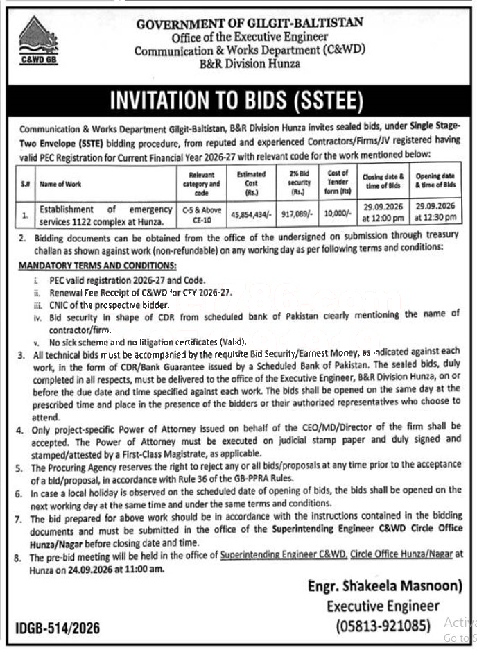 Tender Document