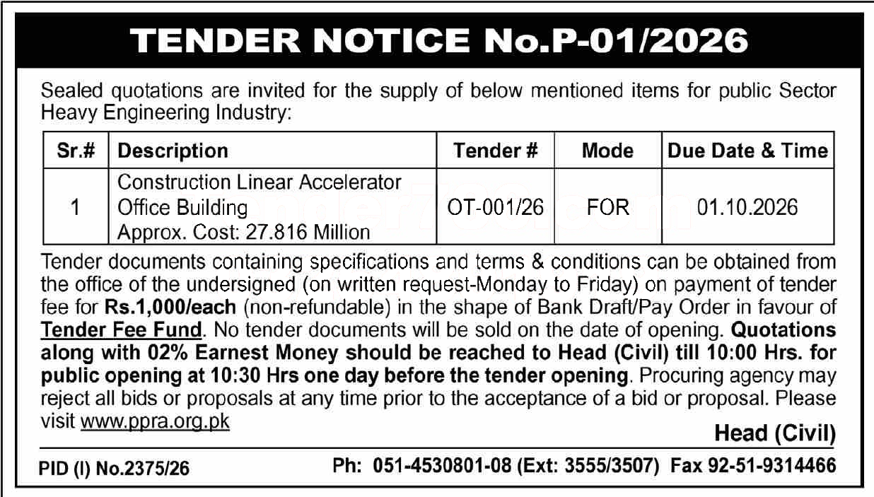 Tender Document
