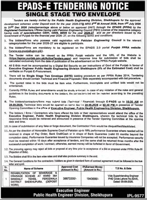 Tender Document