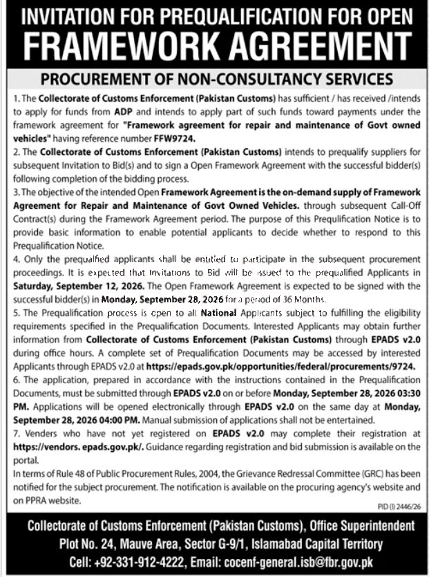 Tender Document