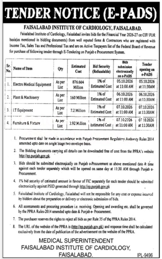 Tender Document