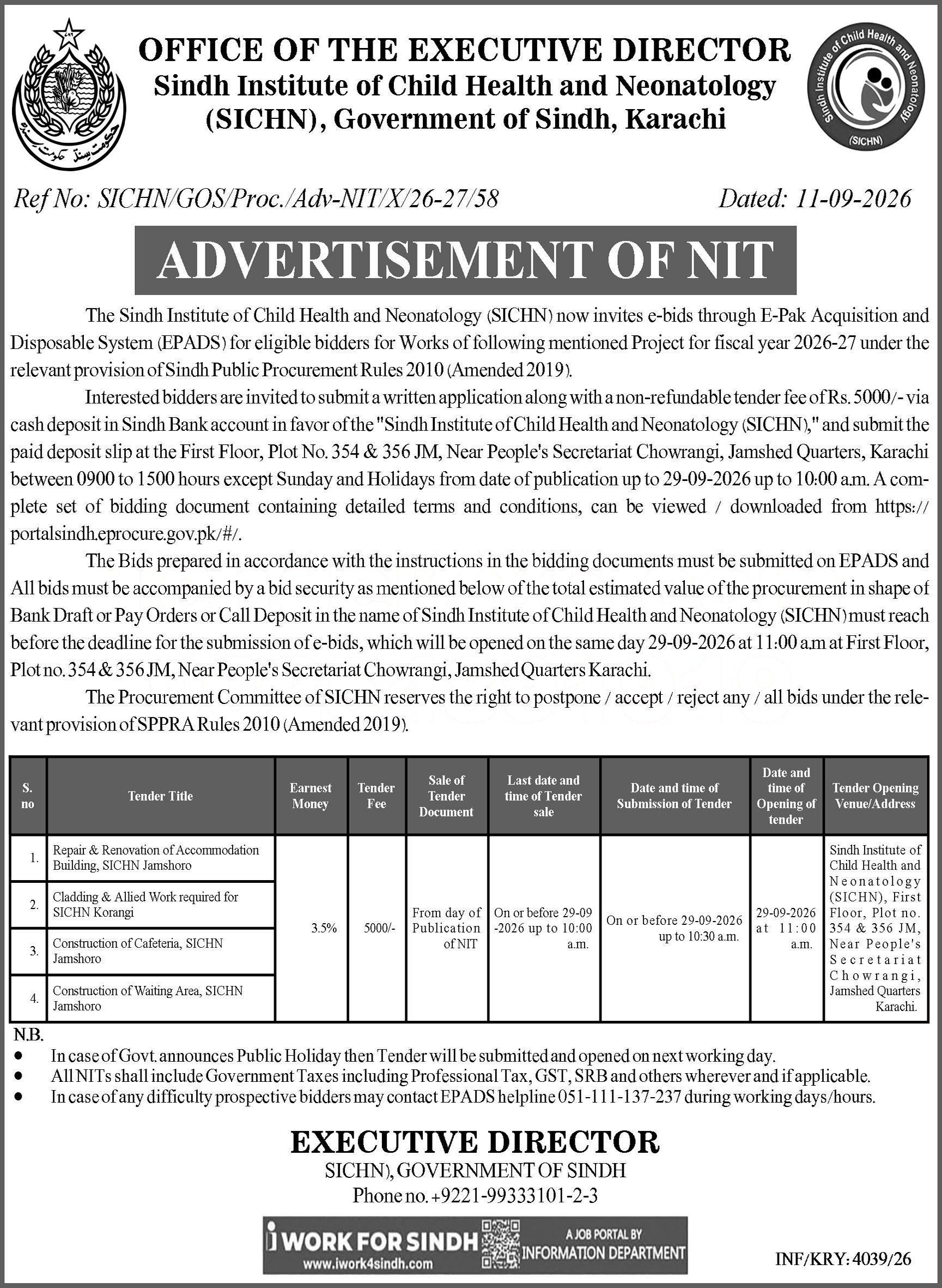 Tender Document