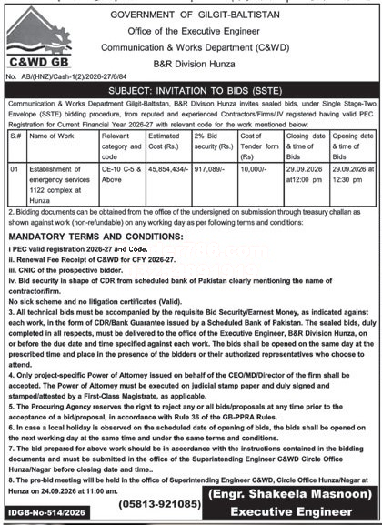 Tender Document