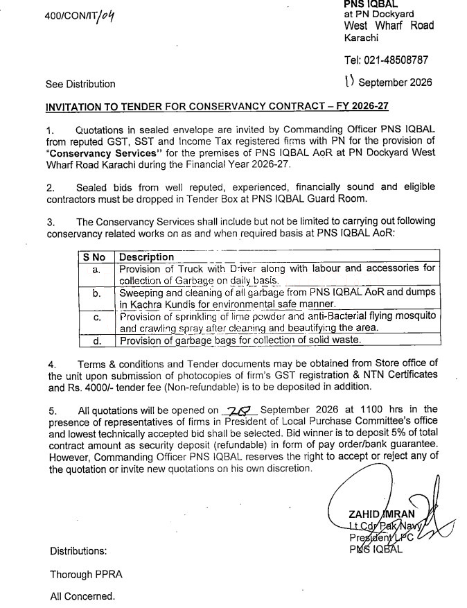 Tender Document