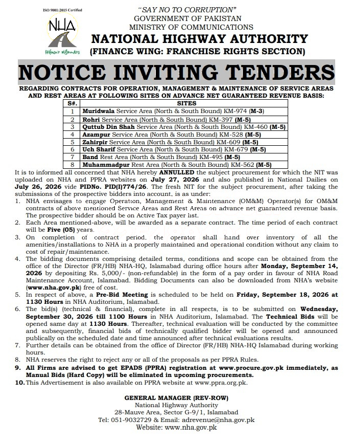 Tender Document