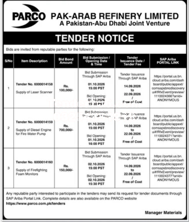 Tender Document