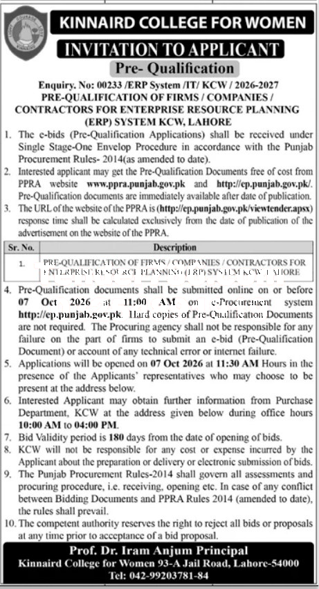 Tender Document
