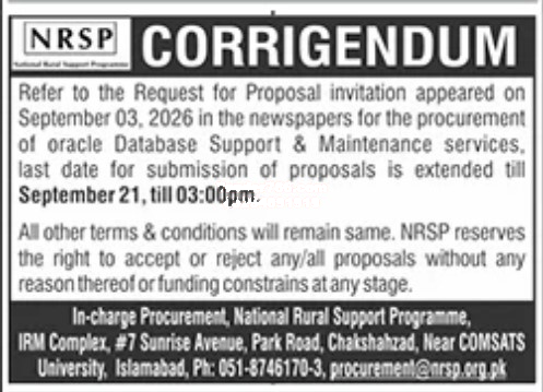 Tender Document