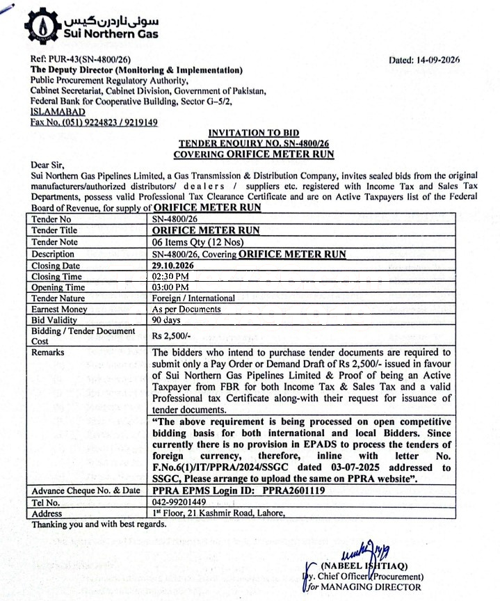 Tender Document