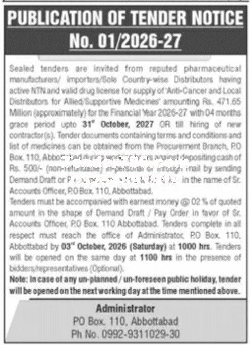 Tender Document