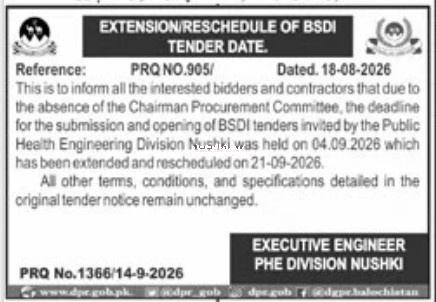 Tender Document