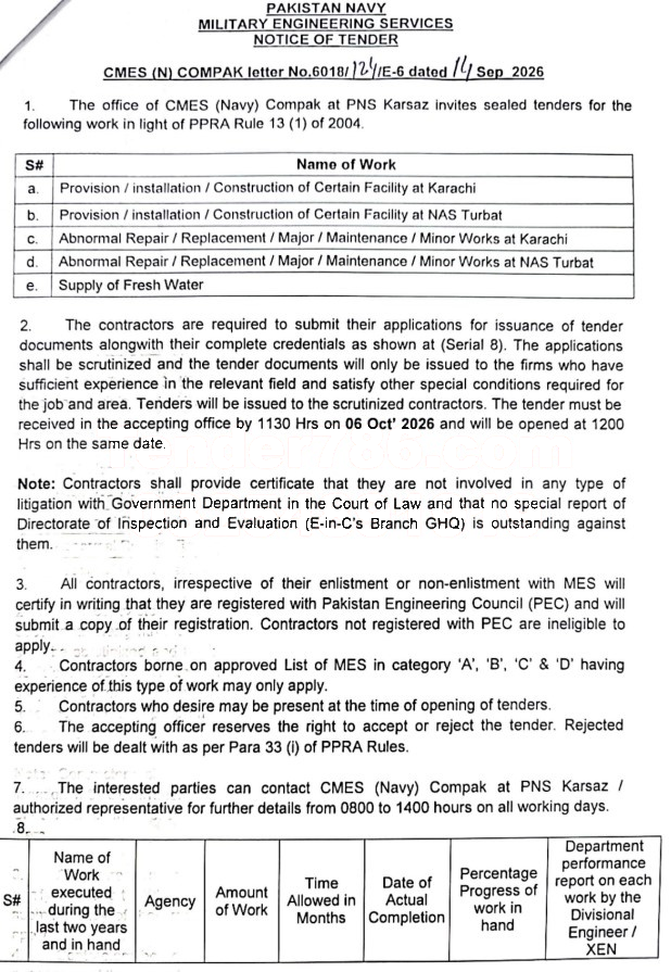 Tender Document
