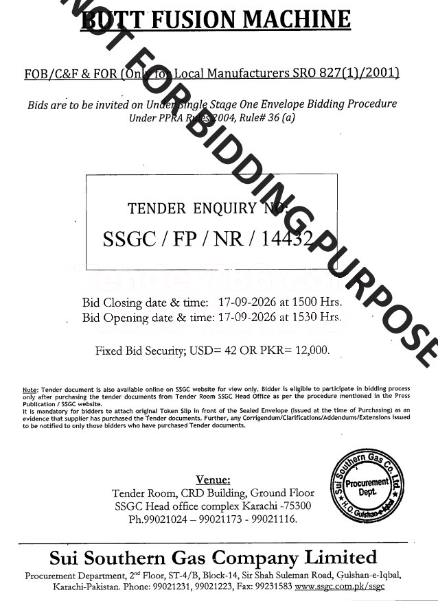 Tender Document