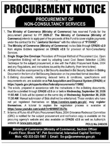 Tender Document