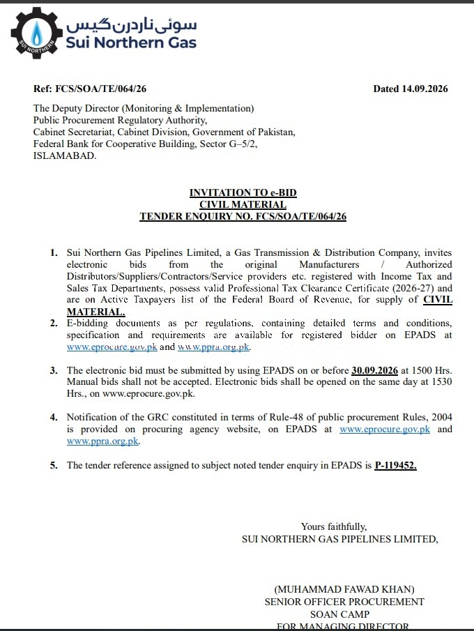 Tender Document