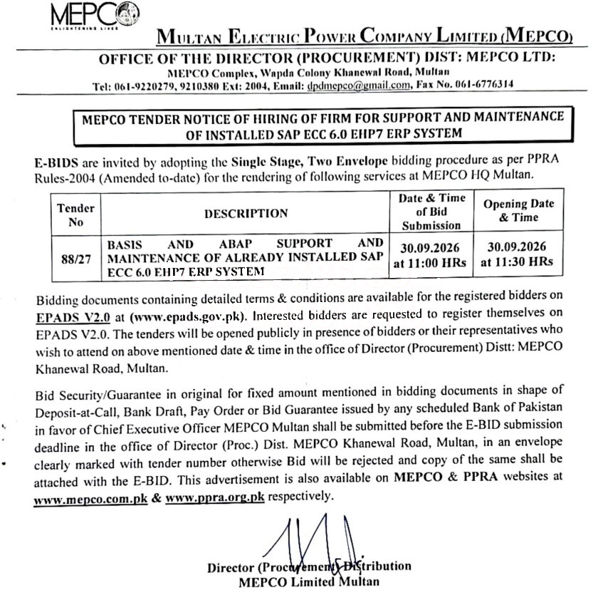 Tender Document