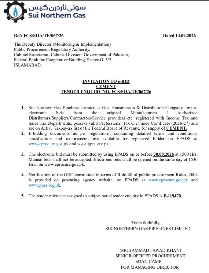 Tender Document