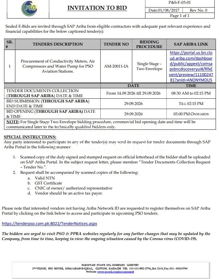 Tender Document