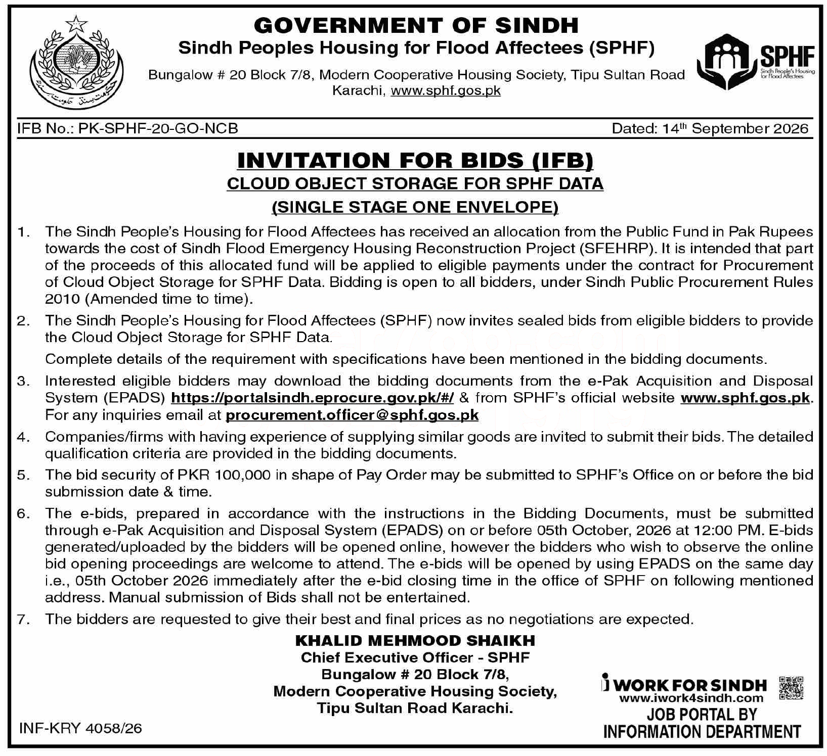 Tender Document