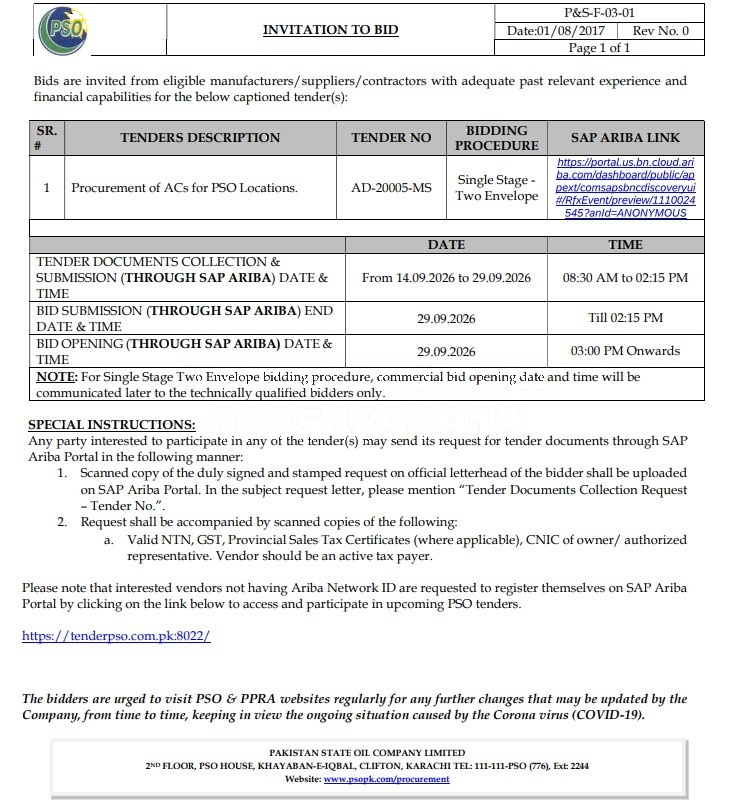 Tender Document