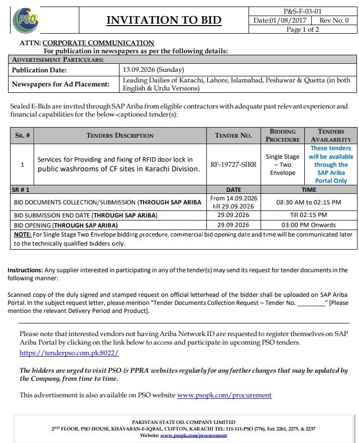 Tender Document