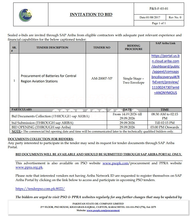 Tender Document