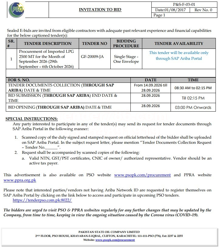 Tender Document