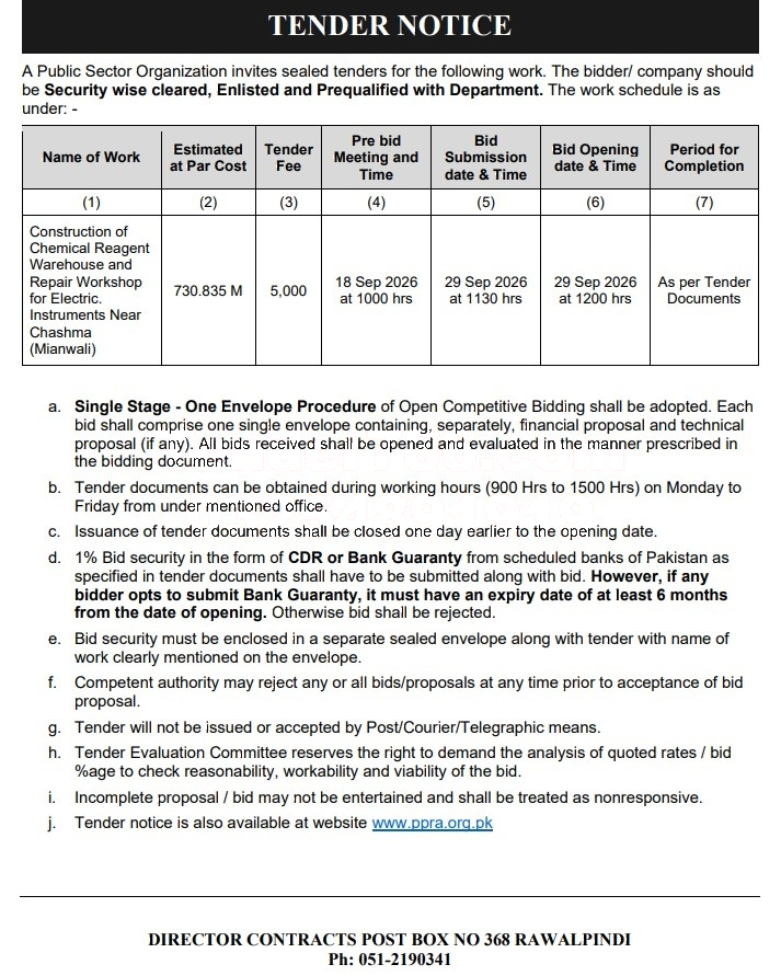 Tender Document