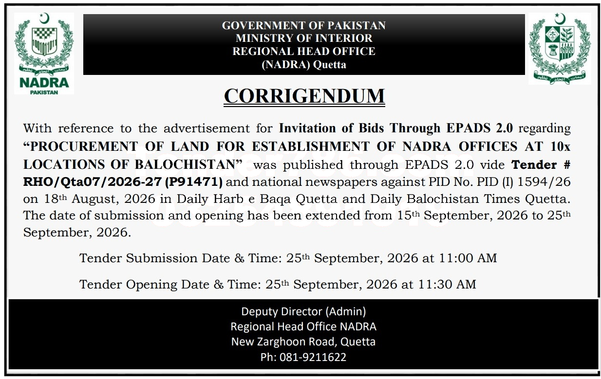 Tender Document