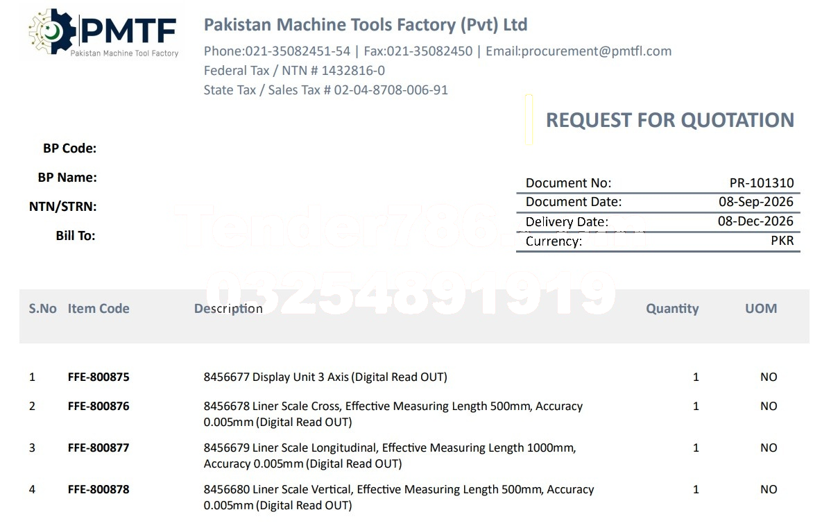 Tender Document