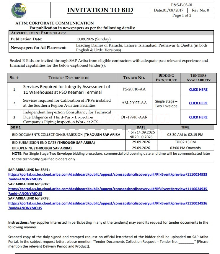 Tender Document