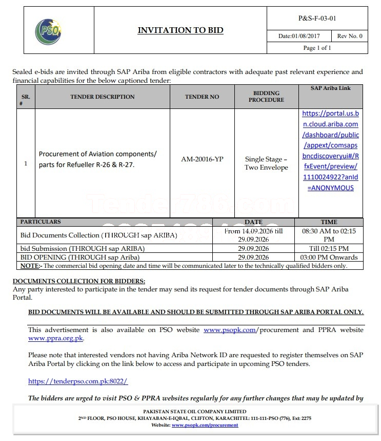 Tender Document