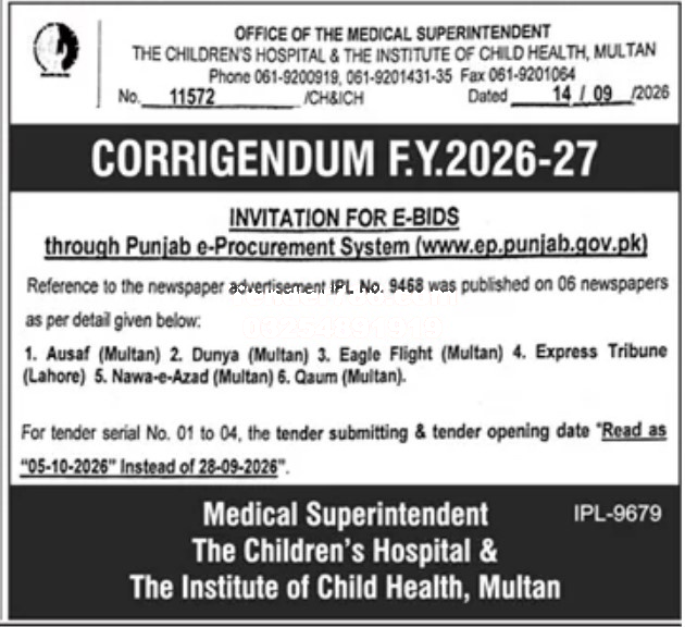 Tender Document