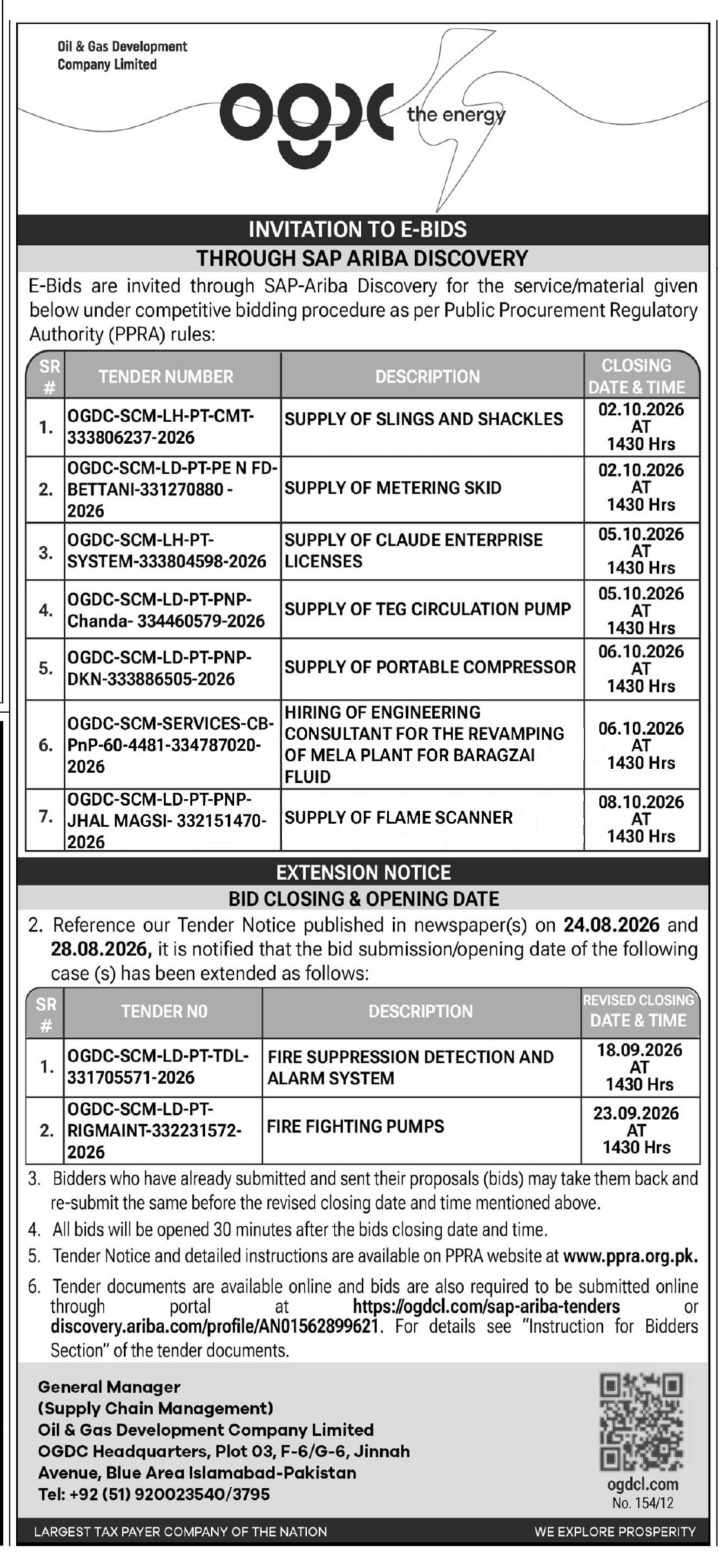 Tender Document