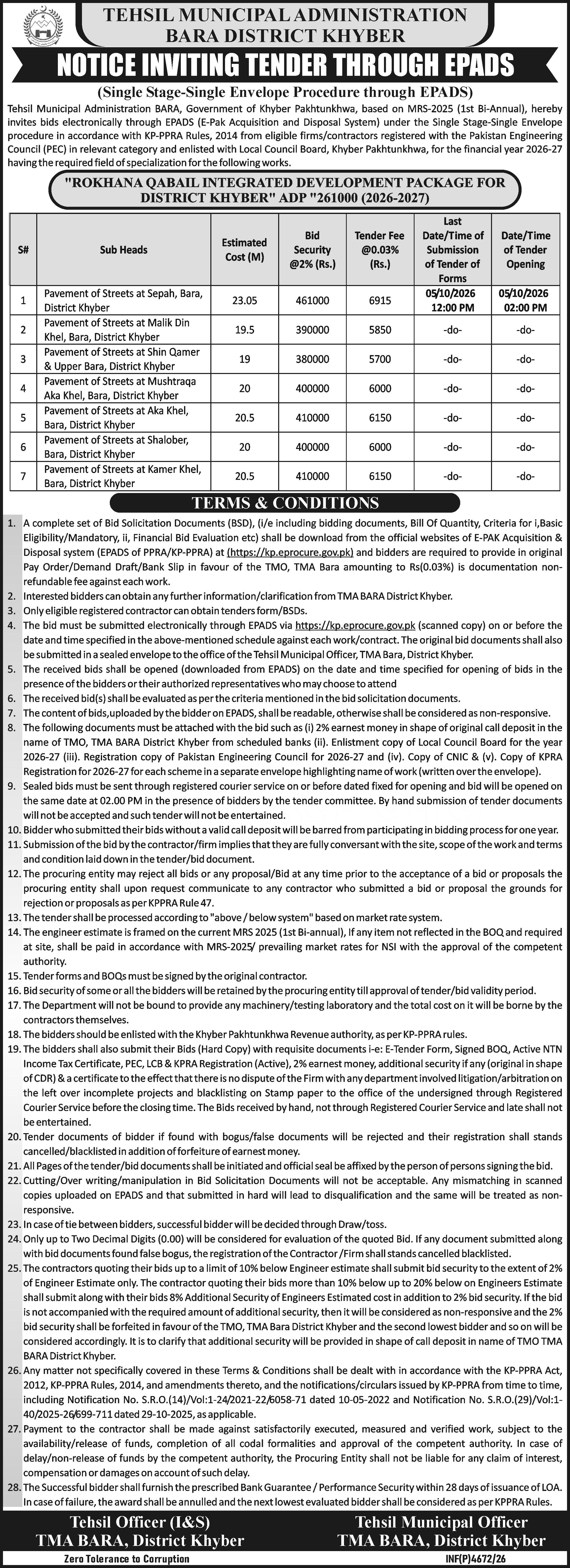 Tender Document
