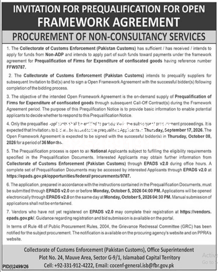 Tender Document