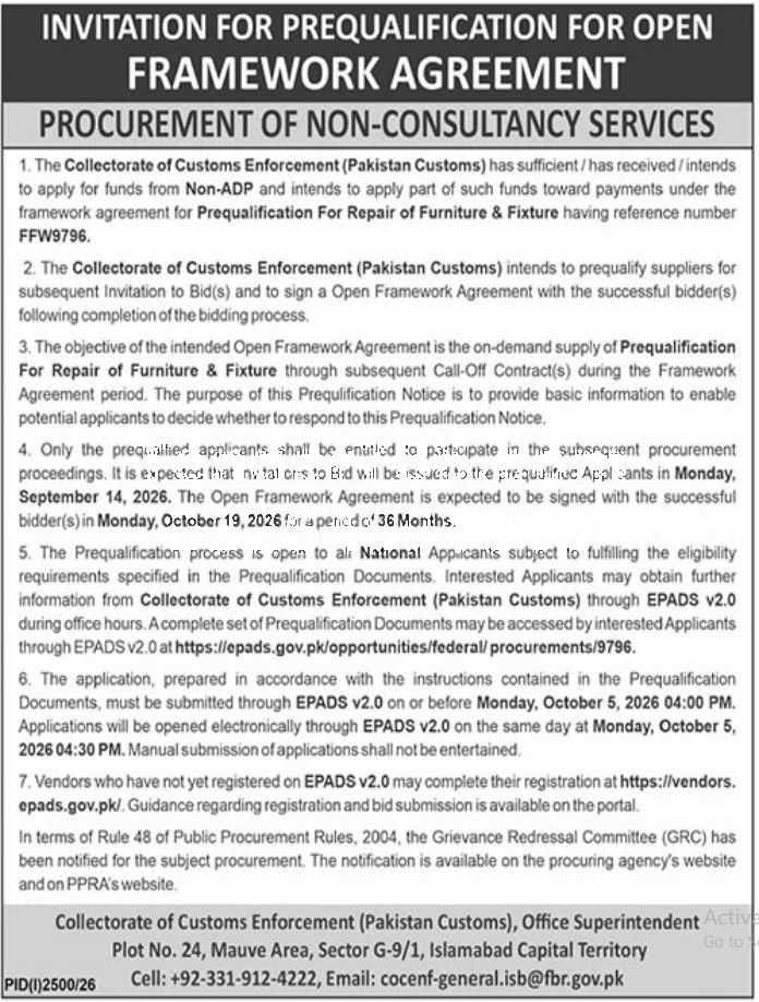Tender Document