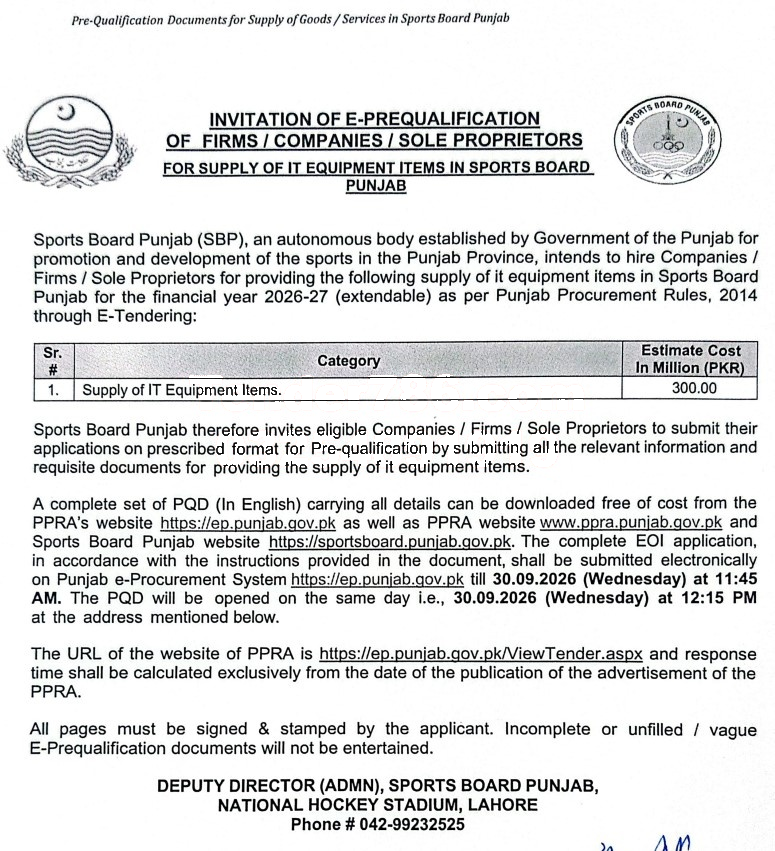 Tender Document