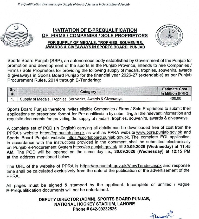 Tender Document