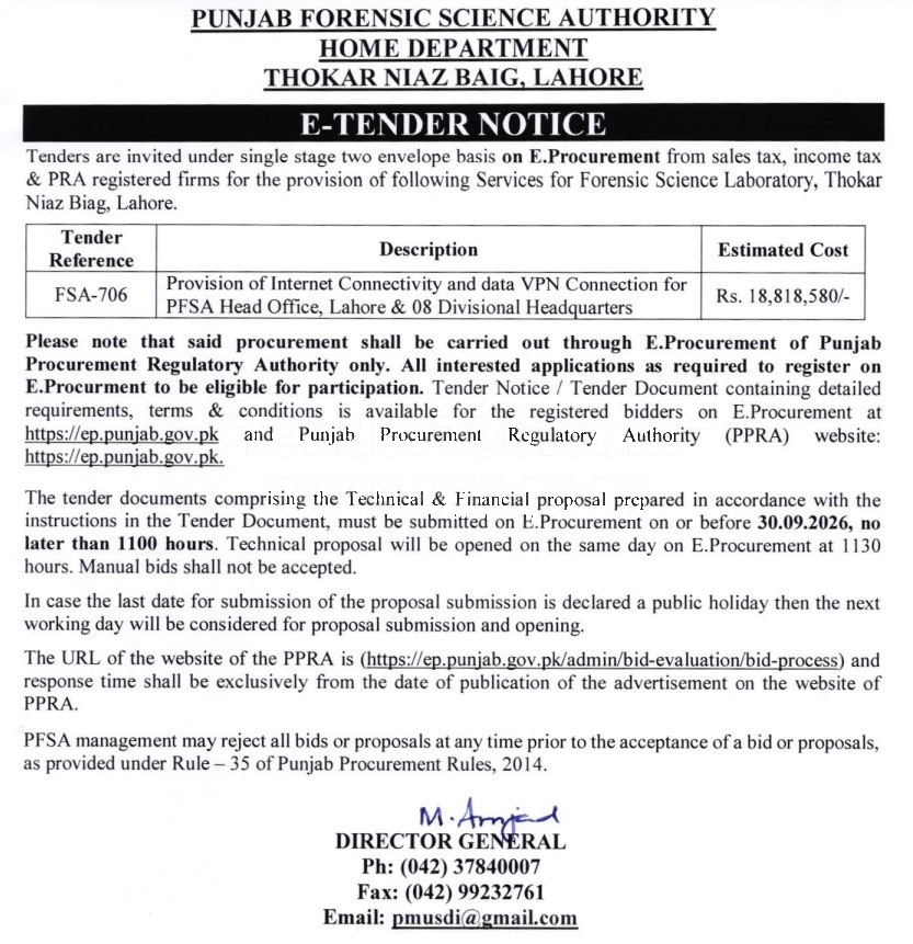 Tender Document
