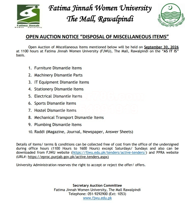 Tender Document