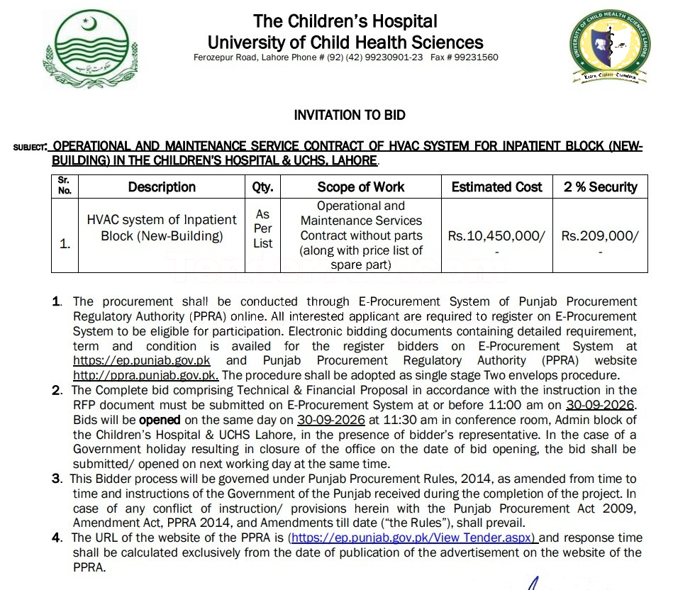 Tender Document