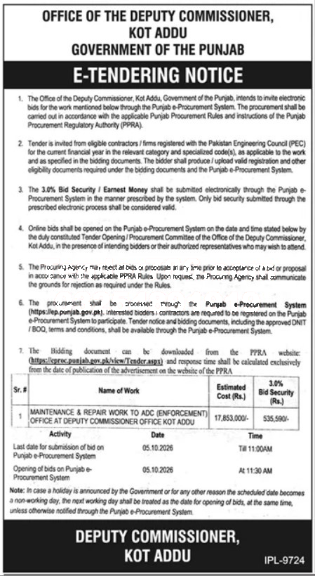 Tender Document